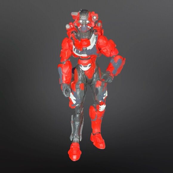 2016 Spartan Locus Halo Universe Series Wave 2 Red Argus Armor 6" B23 - Picture 1 of 6